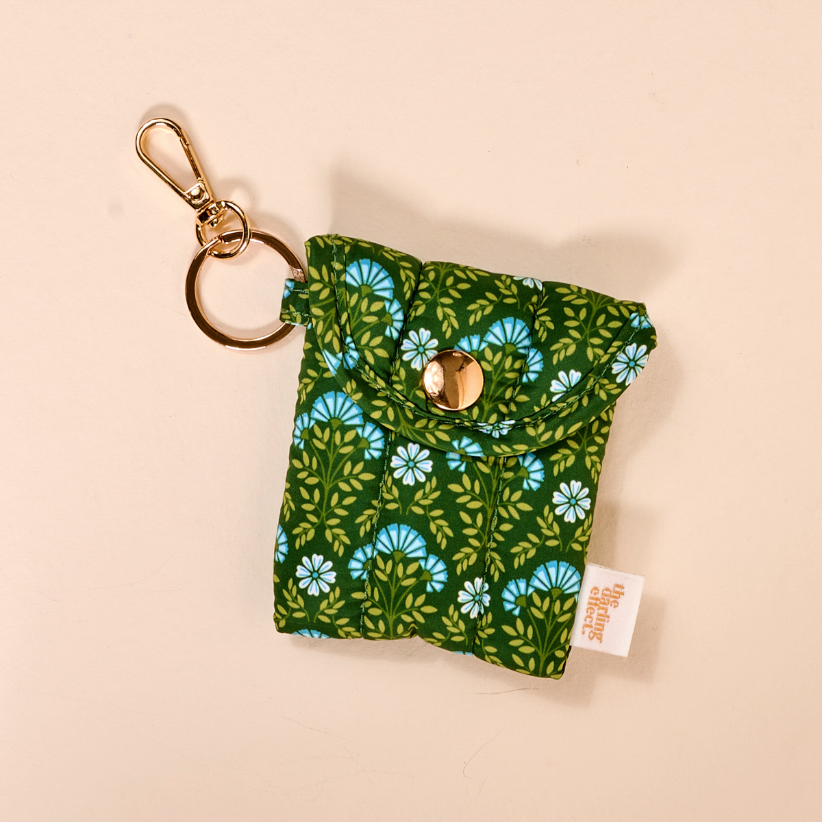 Picture of Puffy Earbud Case-Everbloom Forest Green