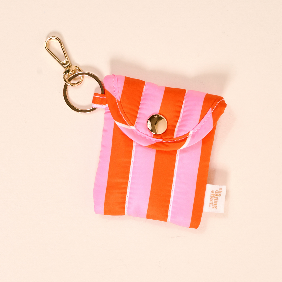 Picture of Puffy Earbud Case-Sicily Stripes Pink