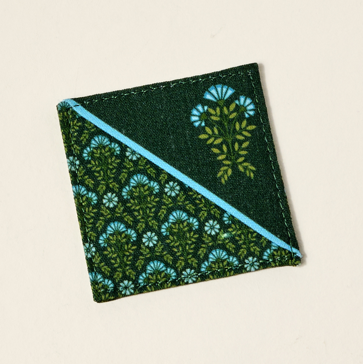 Picture of Corner Keeper Fabric Bookmark-Everbloom Forest Gre
