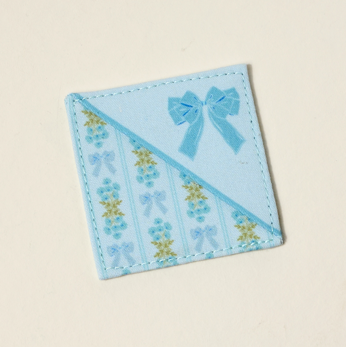 Picture of Corner Keeper Fabric Bookmark-Oh So Fancy Blue