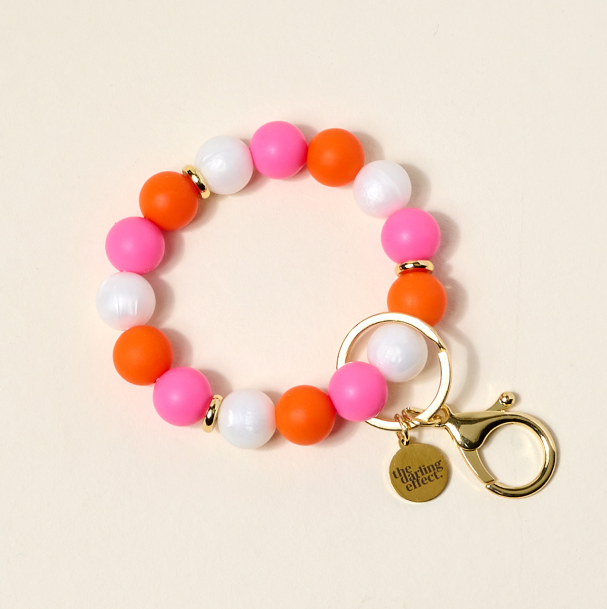 Picture of Hands-Free Keychain Wristlet-On the Brightside