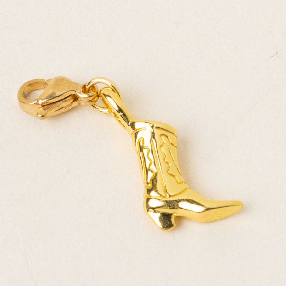 Picture of Jewelry Charm Gold-Cowgirl Boot
