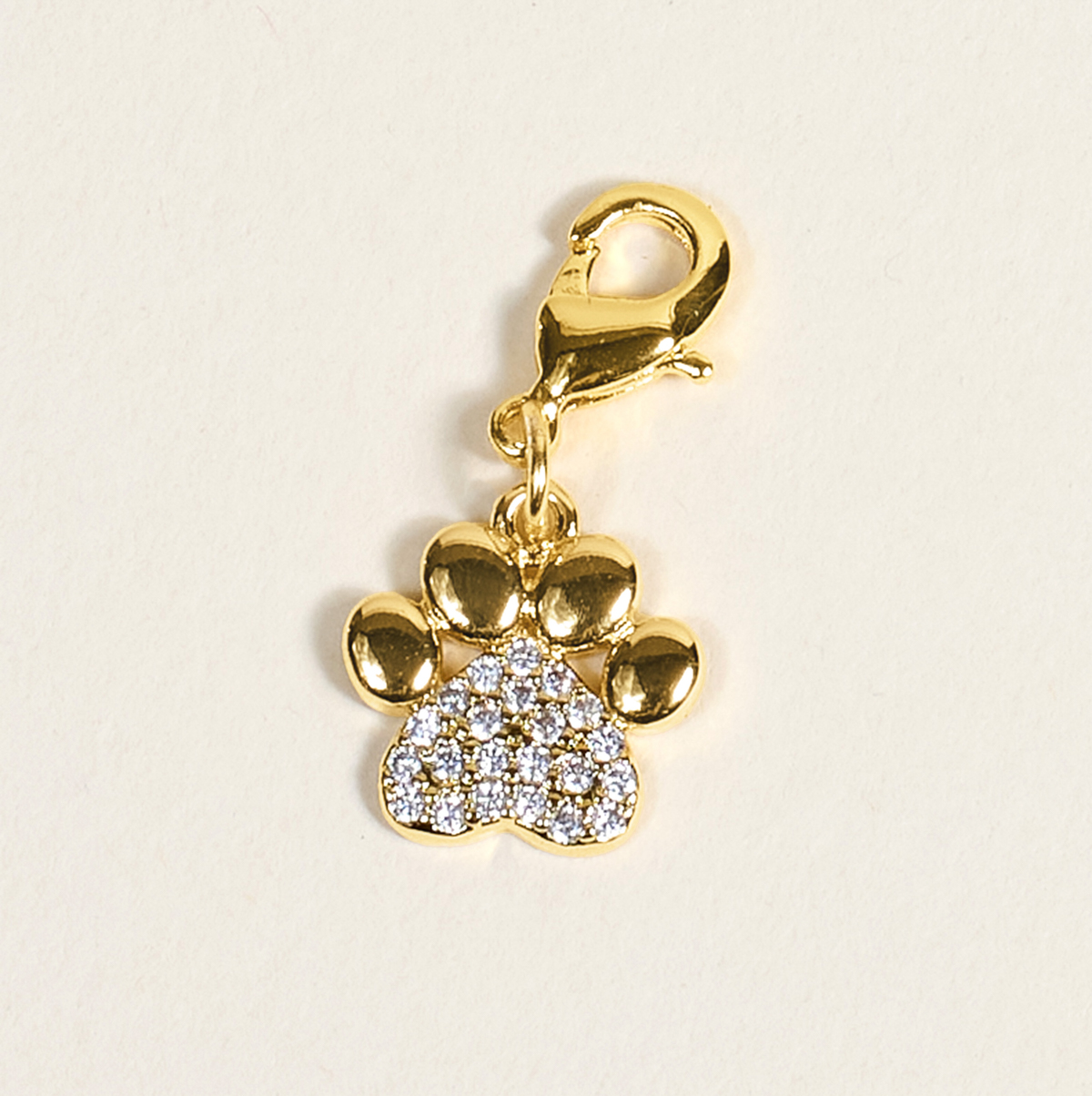 Picture of Jewelry Charm Gold-Dazzled Paw Print