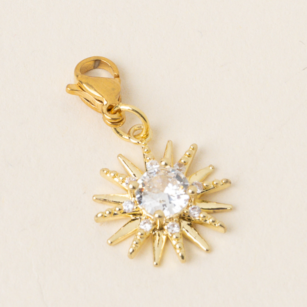 Picture of Jewelry Charm Gold-Star Burst