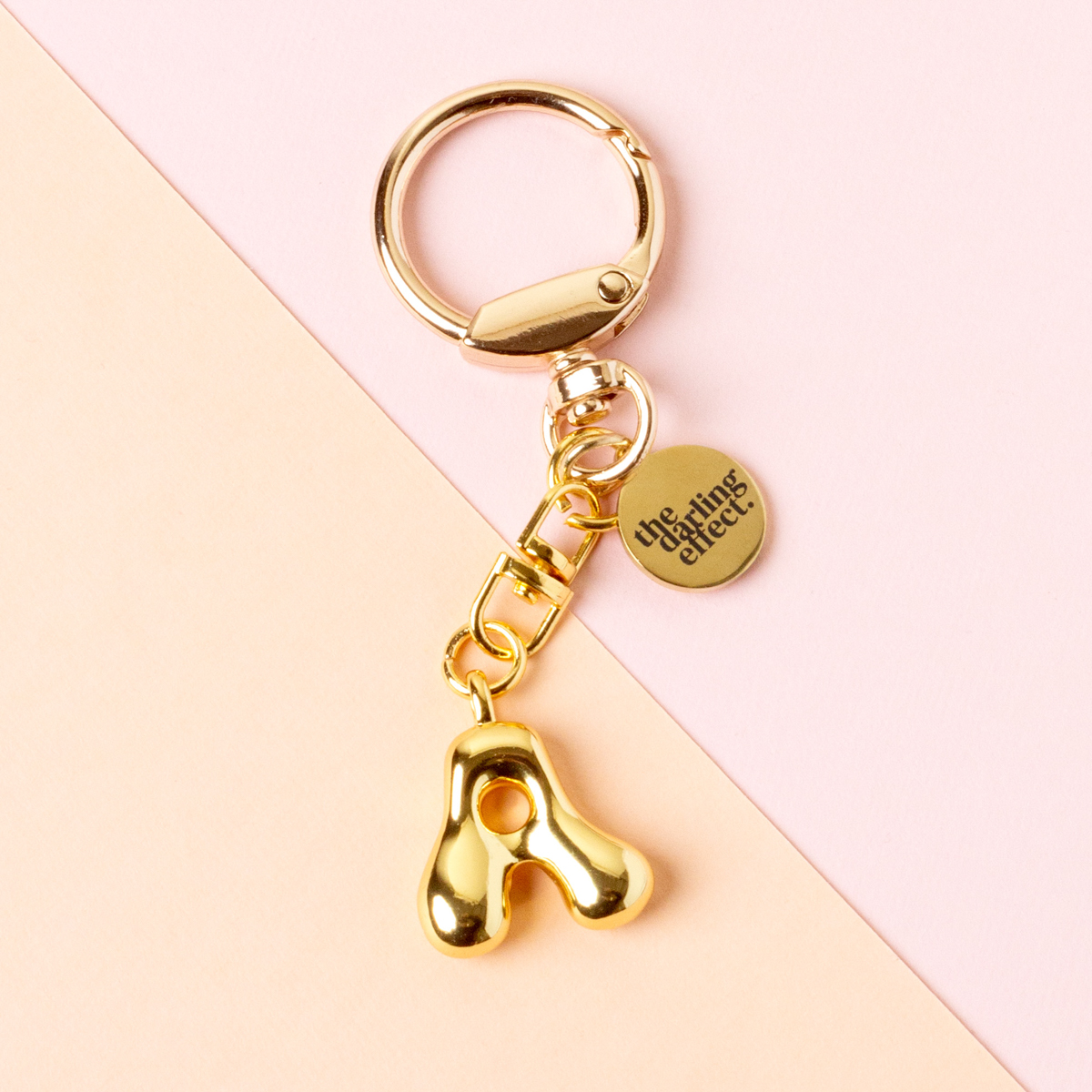 Picture of Bubble Letter Keychain Bag Charm-A