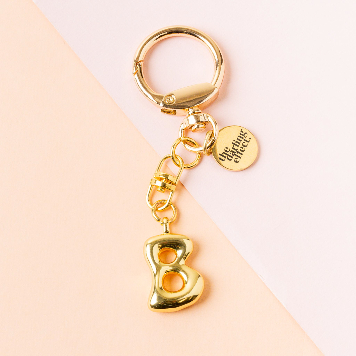 Picture of Bubble Letter Keychain Bag Charm-B