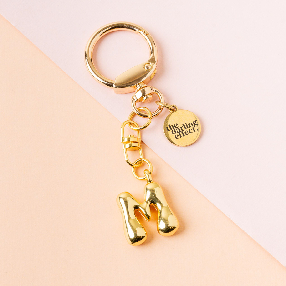 Picture of Bubble Letter Keychain Bag Charm-M