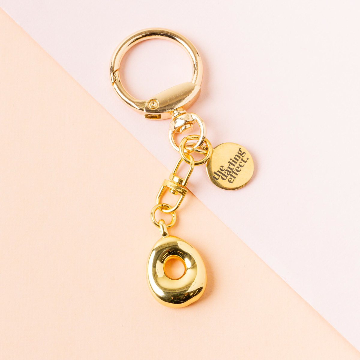 Picture of Bubble Letter Keychain Bag Charm-O