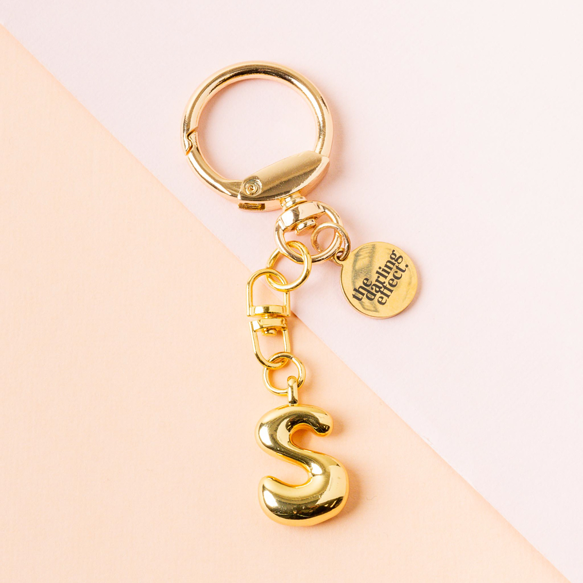 Picture of Bubble Letter Keychain Bag Charm-S