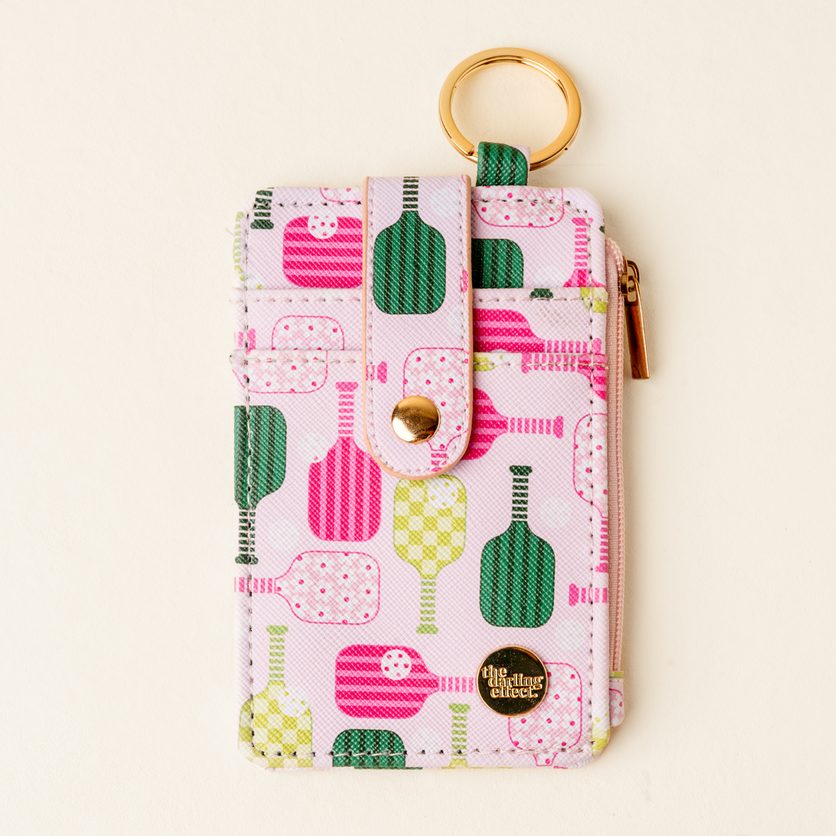 Picture of Keychain Wallet-Pickleball Party