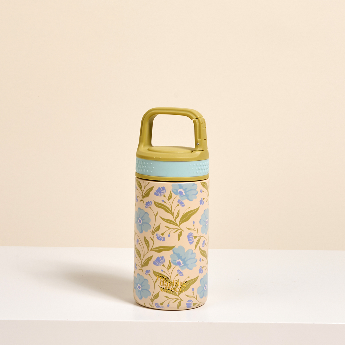 Picture of 6 oz Lil' Bitty Bottle-Poppin' Petals Aqua