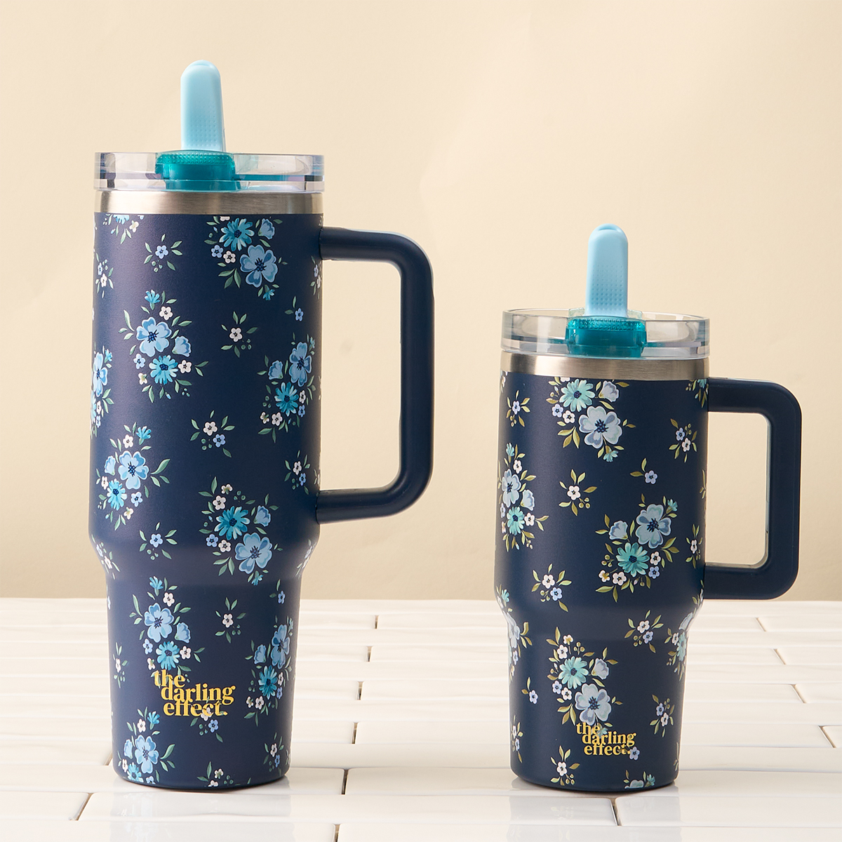 Picture of 40 oz Lifestyle Flip Straw Tumbler-Endless Daydrea