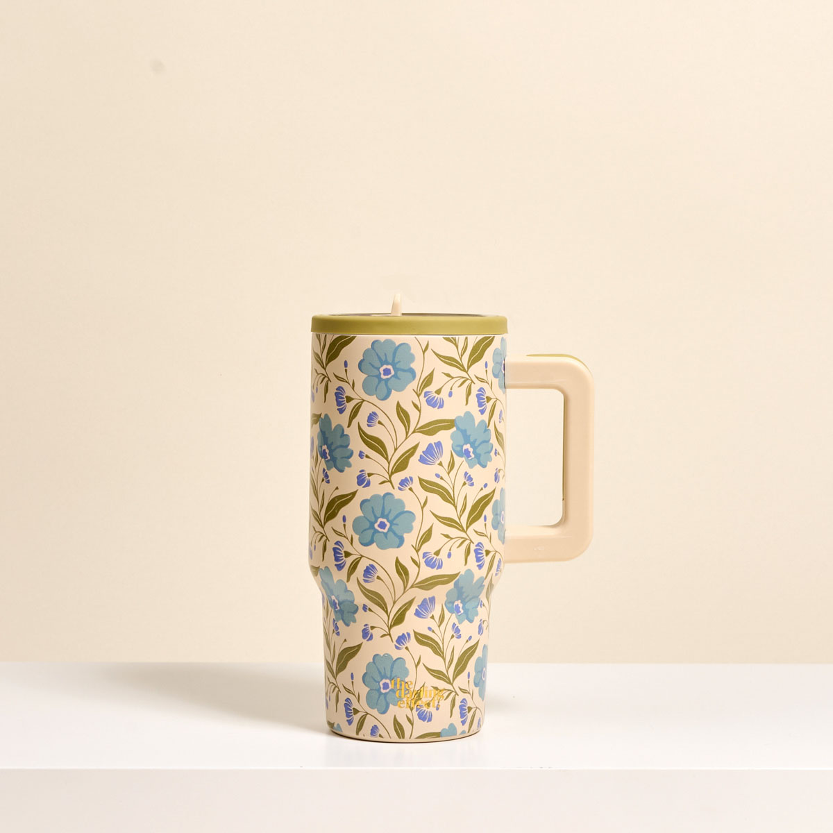 Picture of 20 oz Lifestyle Flip Straw Tumbler-Poppin' Petals 
