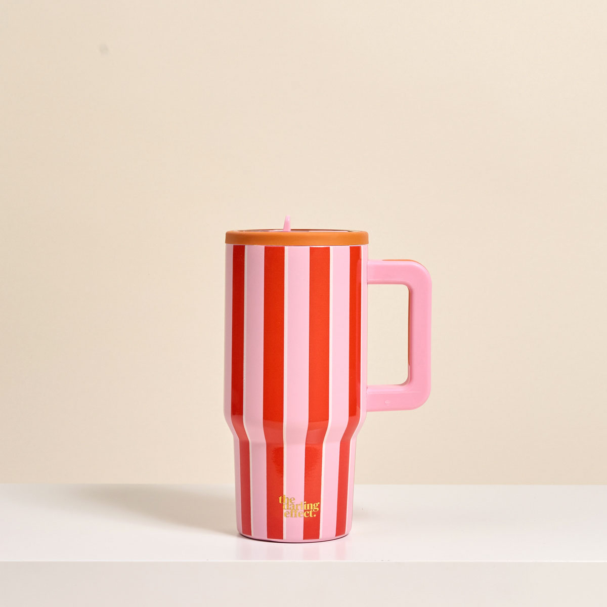 Picture of 20 oz Lifestyle Flip Straw Tumbler-Sicily Stripes 
