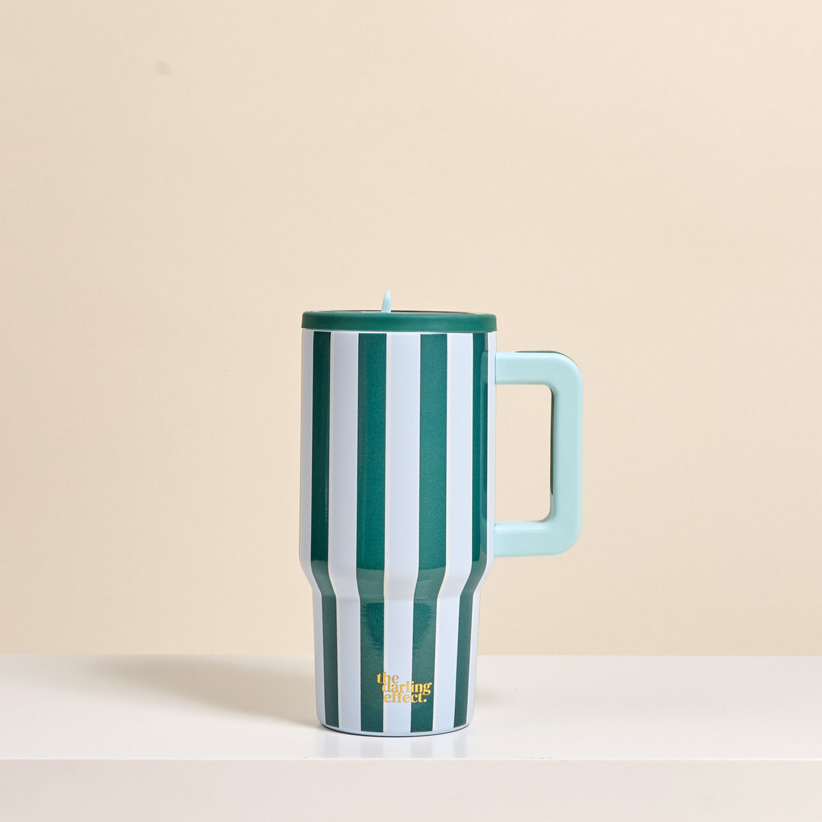 Picture of 20 oz Lifestyle Flip Straw Tumbler-Sicily Stripes 