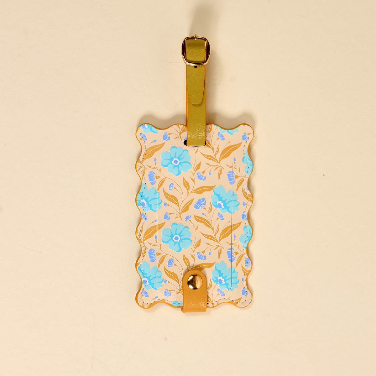 Picture of Jetsetter Luggage Tag-Poppin' Petals Aqua