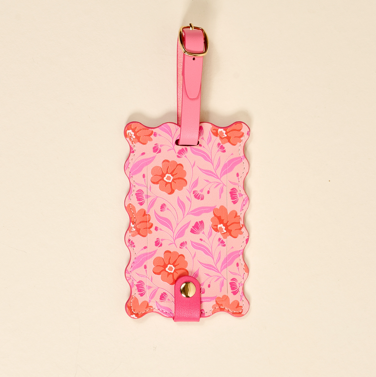 Picture of Jetsetter Luggage Tag-Poppin' Petals Hot Pink