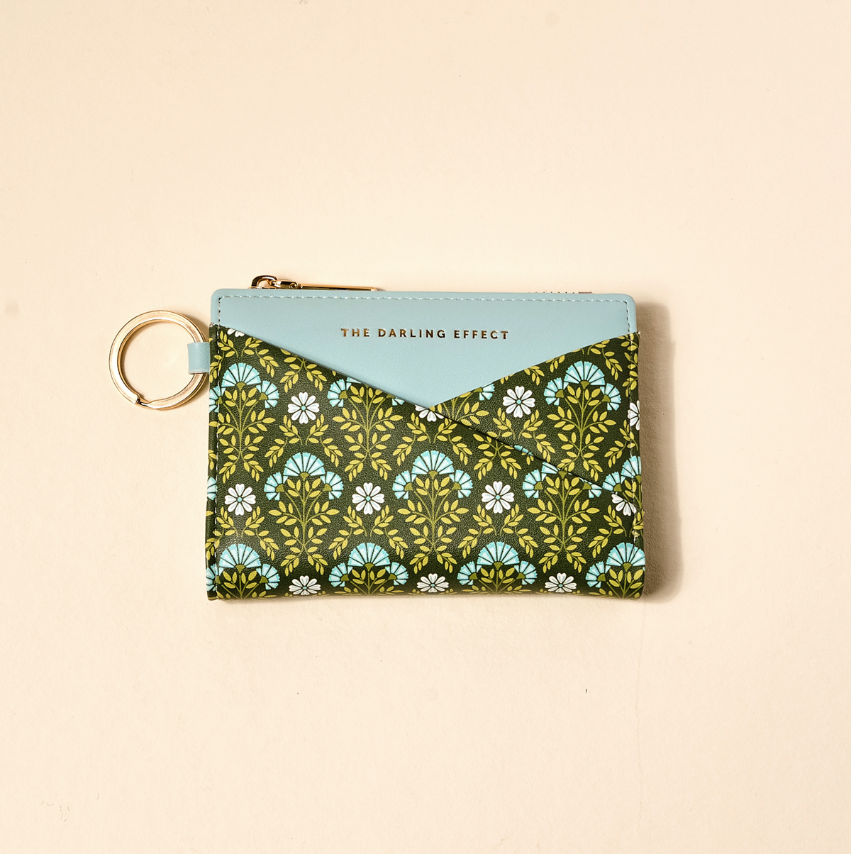 Picture of Luxe Pocket Wallet-Everbloom Forest Green