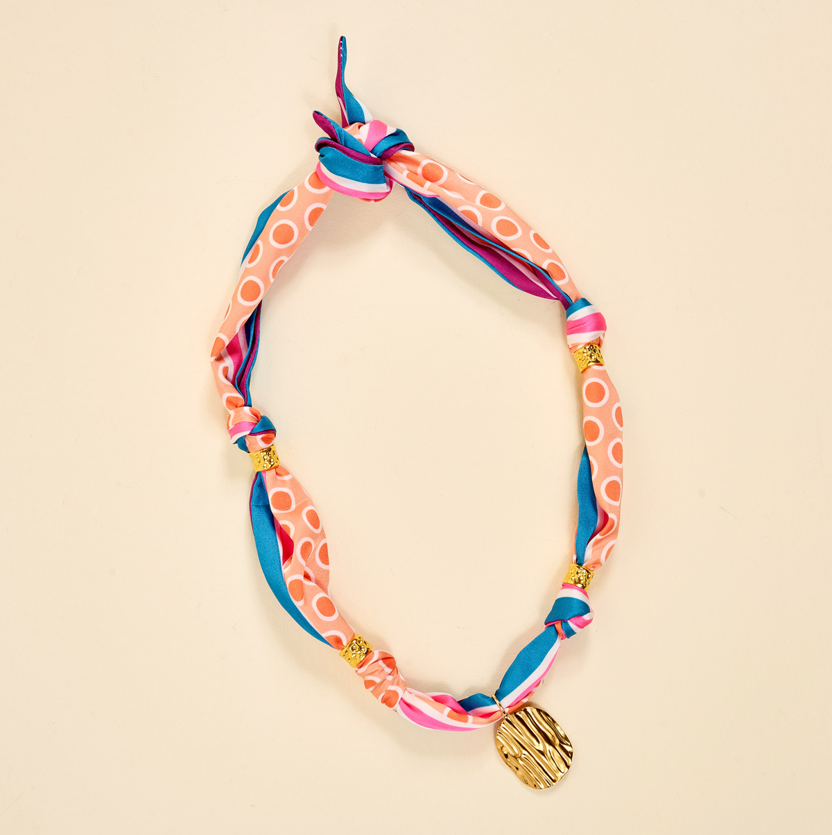 Picture of Make a Statement Scarf Necklace-In A Mood