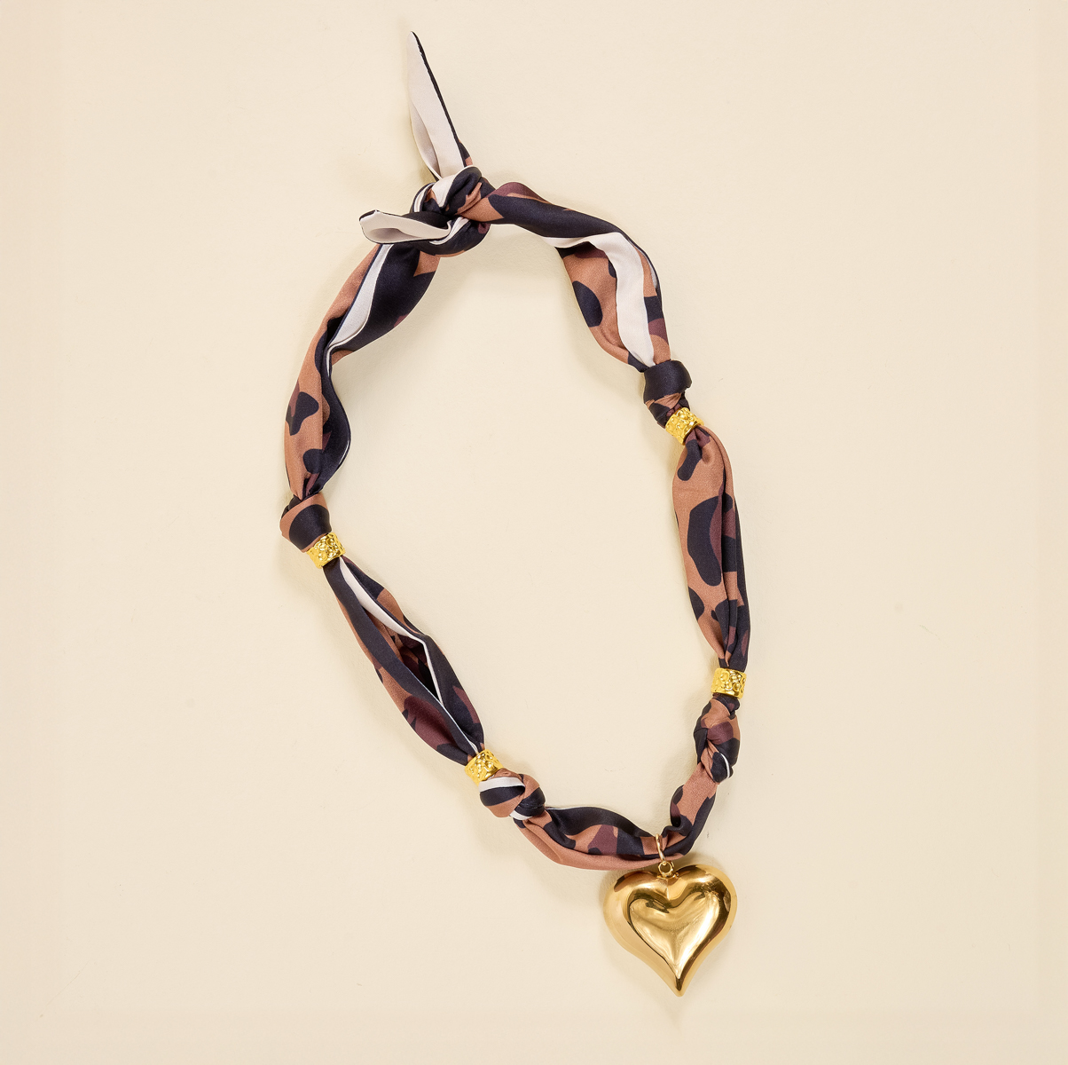 Picture of Make a Statement Scarf Necklace-Wild Thing
