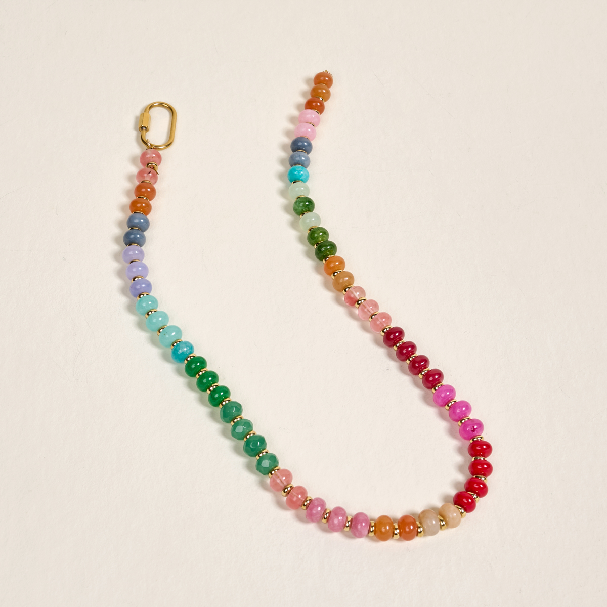 Picture of Stone Candy Necklace-Color Crush