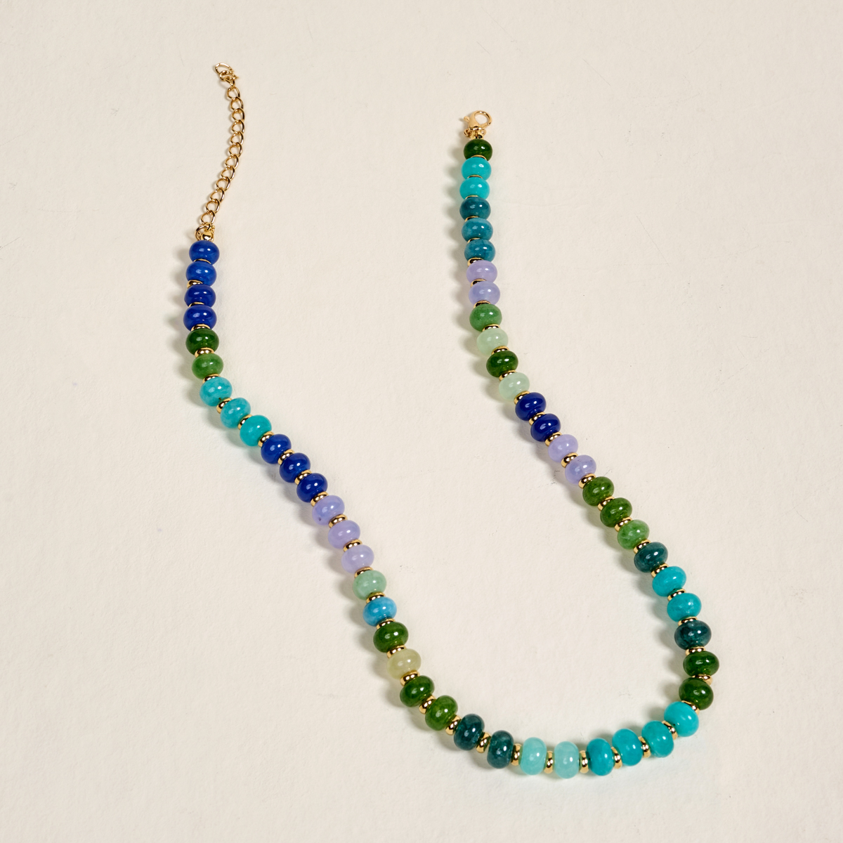 Picture of Stone Candy Necklace-True Blues