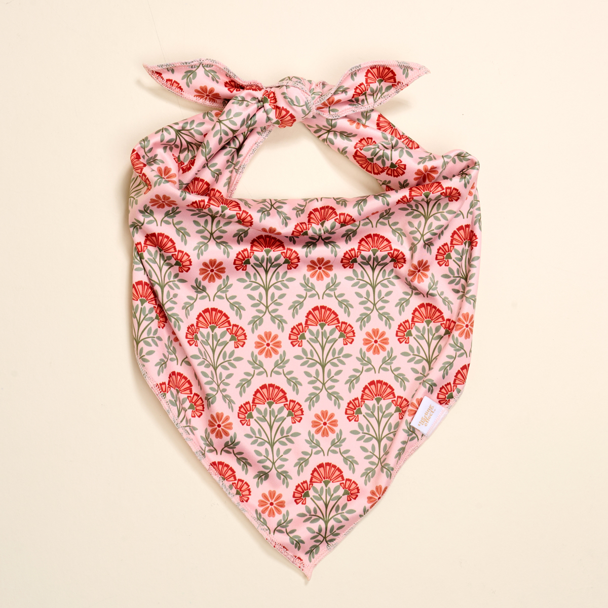 Picture of Bow-Wow Pet Bandana-L/XL-Everbloom Dusty Rose