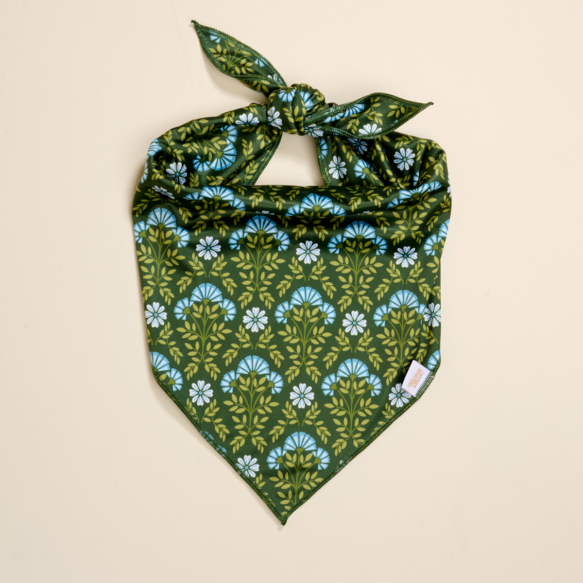 Picture of Bow-Wow Pet Bandana-L/XL-Everbloom Forest Green