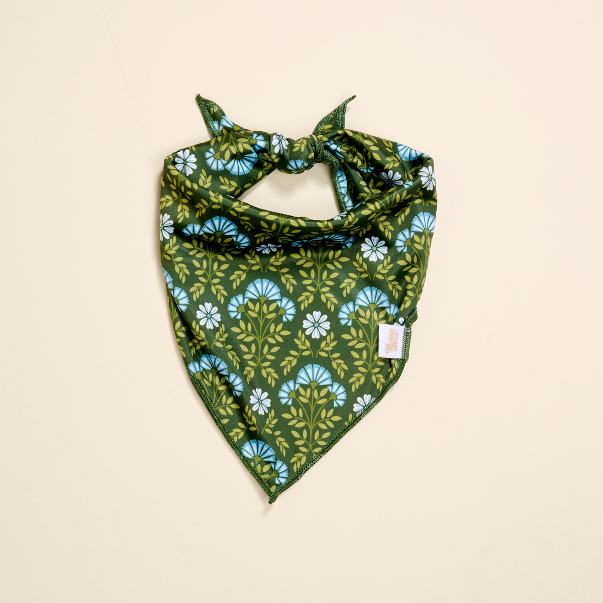 Picture of Bow-Wow Pet Bandana-S/M-Everbloom Forest Green