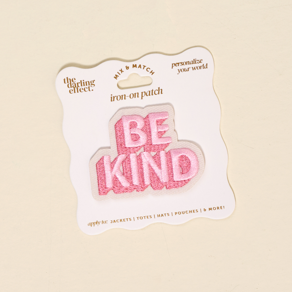 Picture of Mix & Match Iron-On Patch-Be Kind