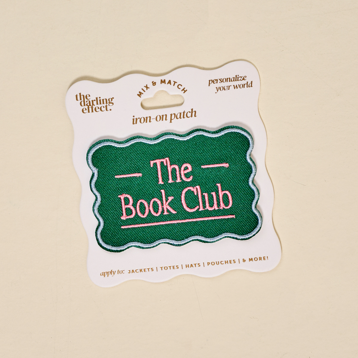 Picture of Mix & Match Iron-On Patch-The Book Club