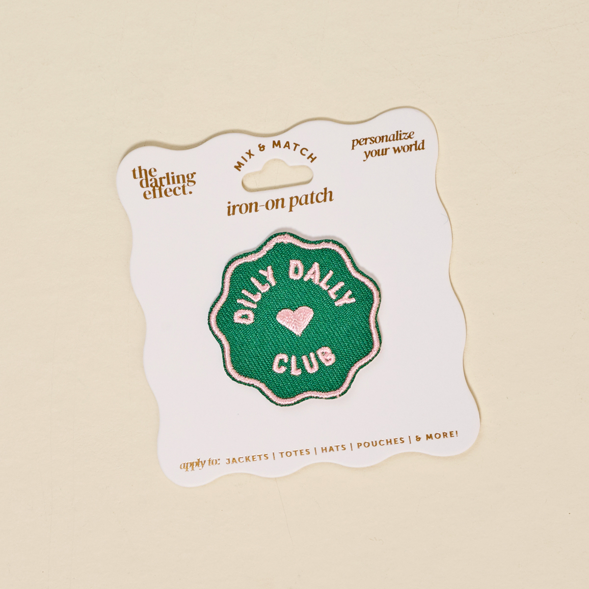 Picture of Mix & Match Iron-On Patch-Dilly Dally Club