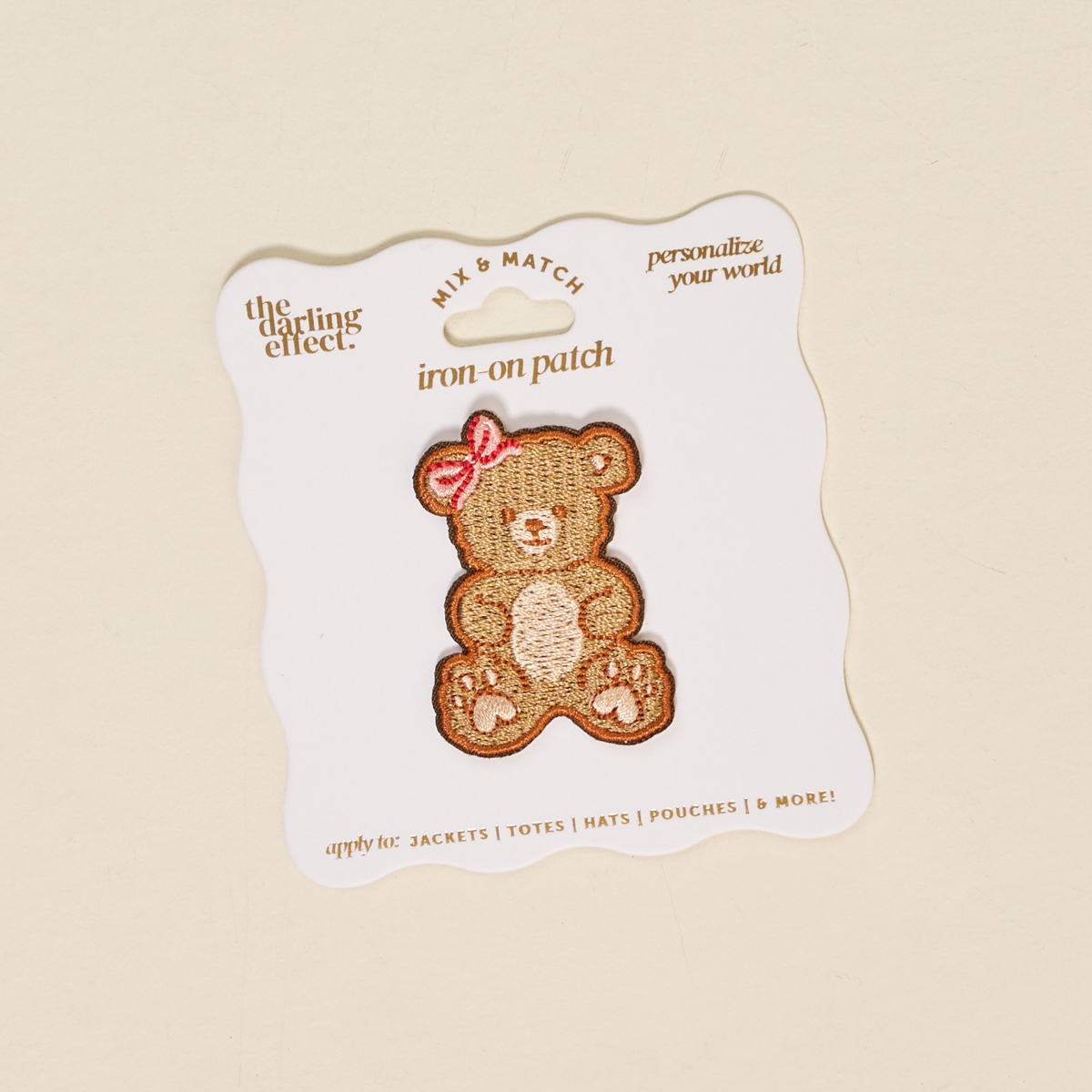 Picture of Mix & Match Iron-On Patch-Teddy Bear