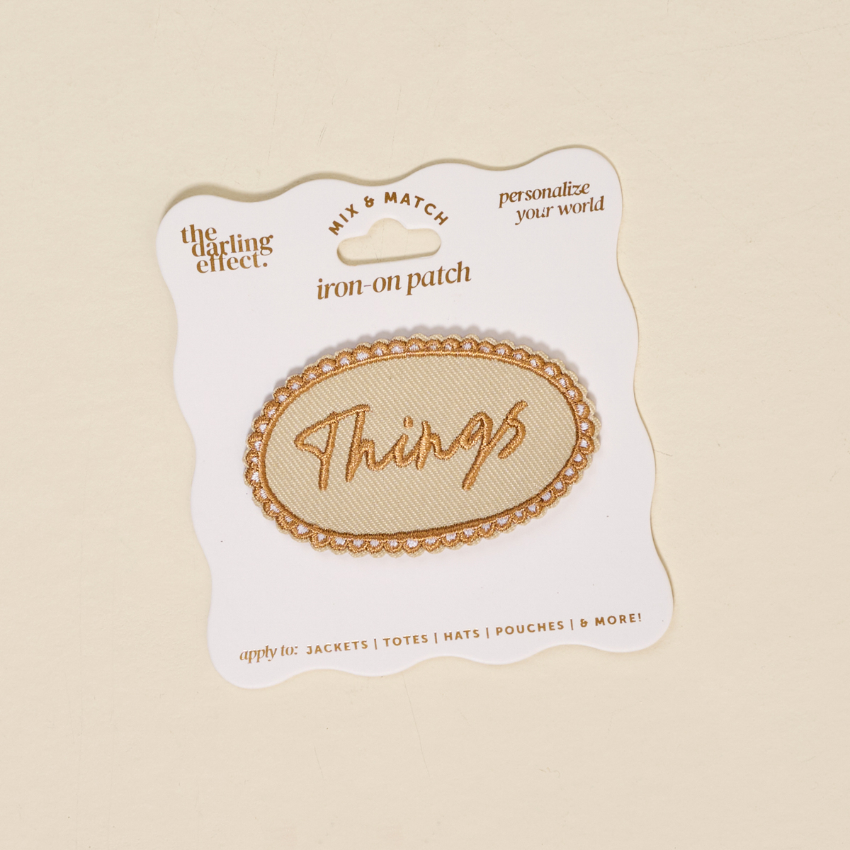 Picture of Mix & Match Iron-On Patch-Things