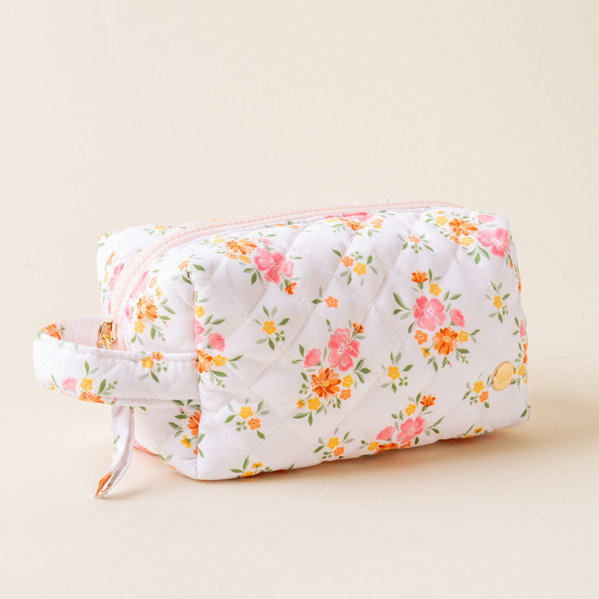 Picture of Essentials Quilted Cosmetic Pouch-Endless Daydream