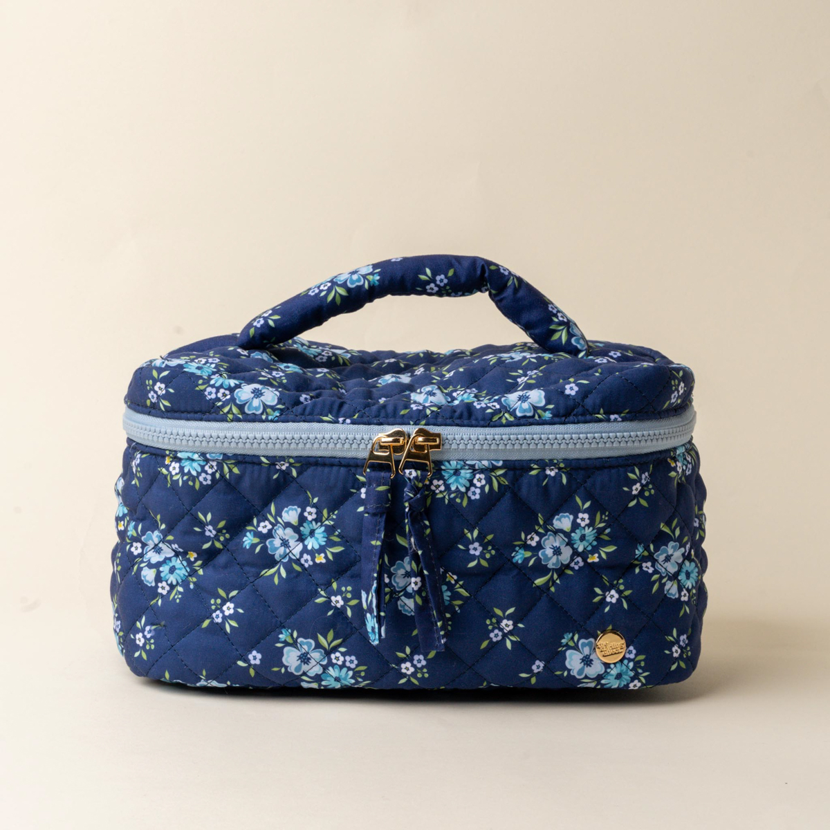 Picture of Glam & Go Quilted Cosmetic Bag-Endless Daydream Na