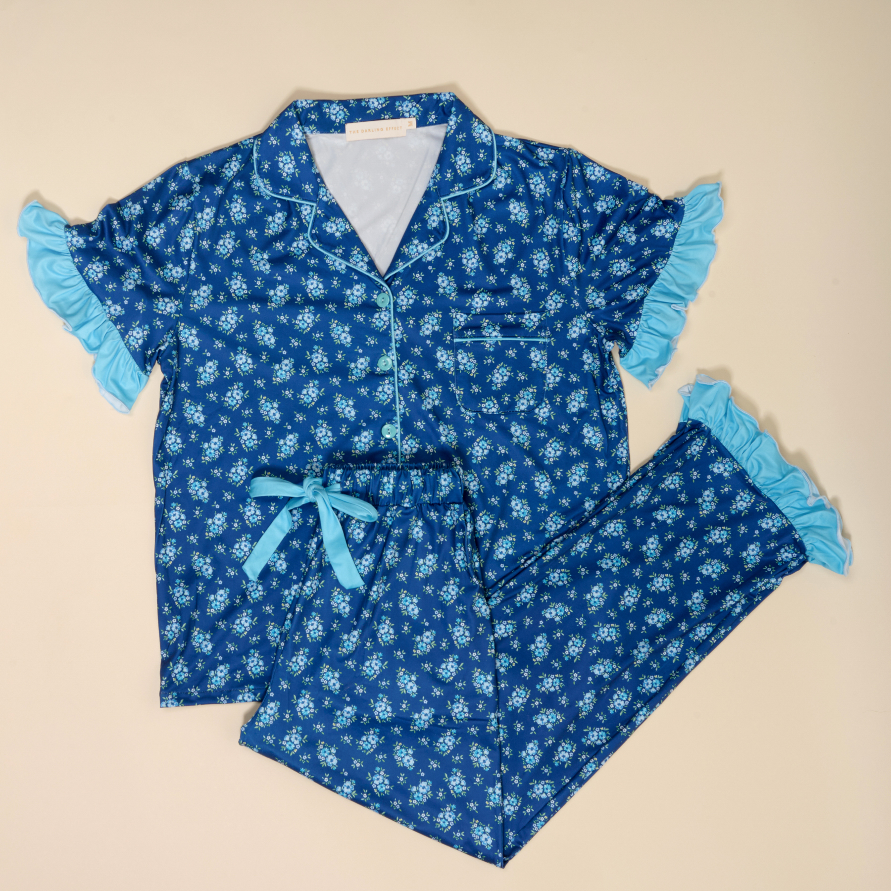 Picture of Slumber Party Pajama Pants Set-S-Endless Daydream 
