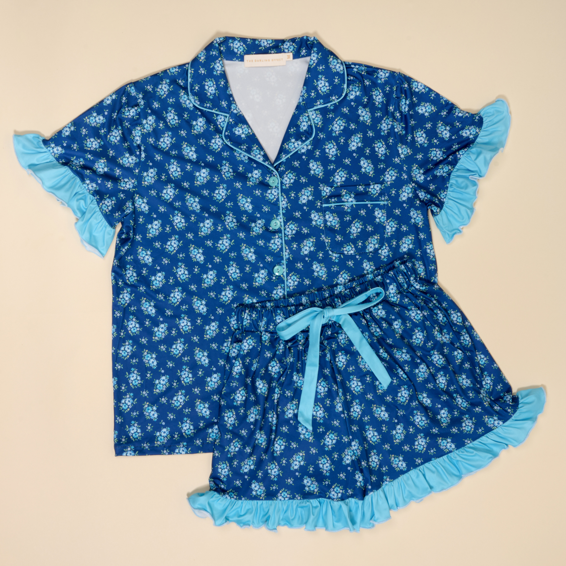 Picture of Slumber Party Pajama Shorts Set-XL-Endless Daydrea