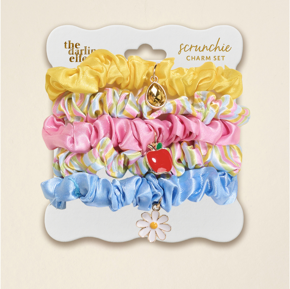 Picture of Scrunchie Charm Set-Color Me Happy