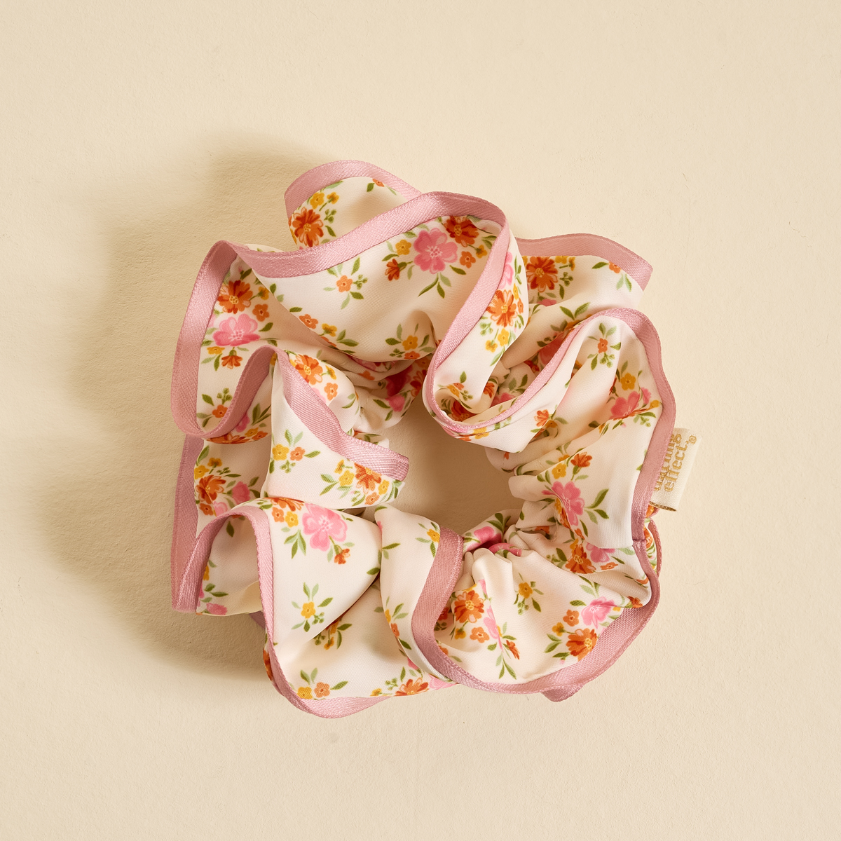 Picture of Ruffle Up Scrunchie-Endless Daydream Cream