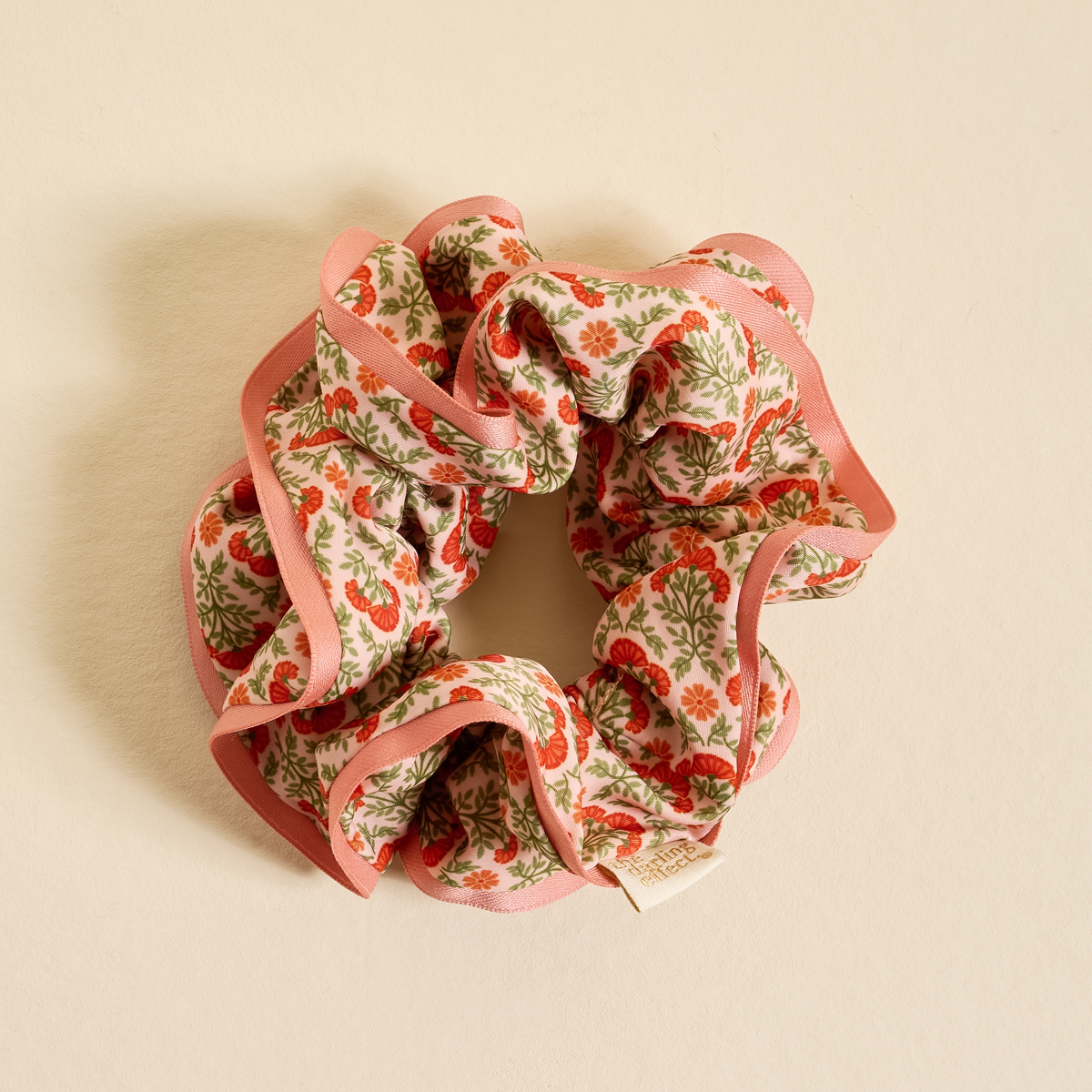 Picture of Ruffle Up Scrunchie-Everbloom Dusty Rose