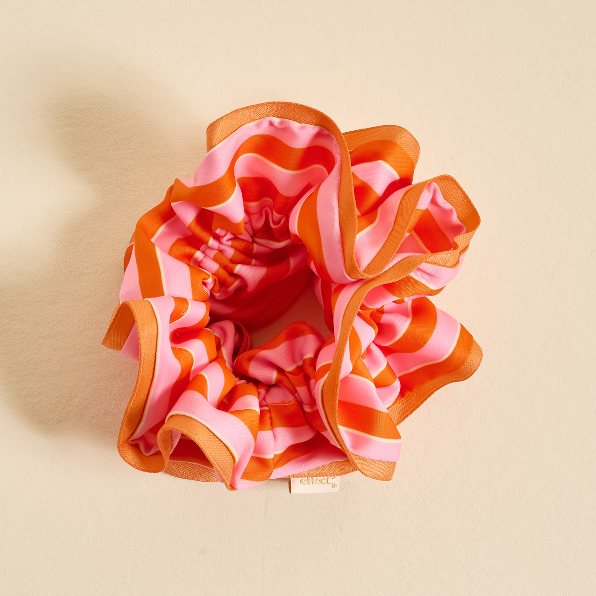 Picture of Ruffle Up Scrunchie-Sicily Stripes Pink