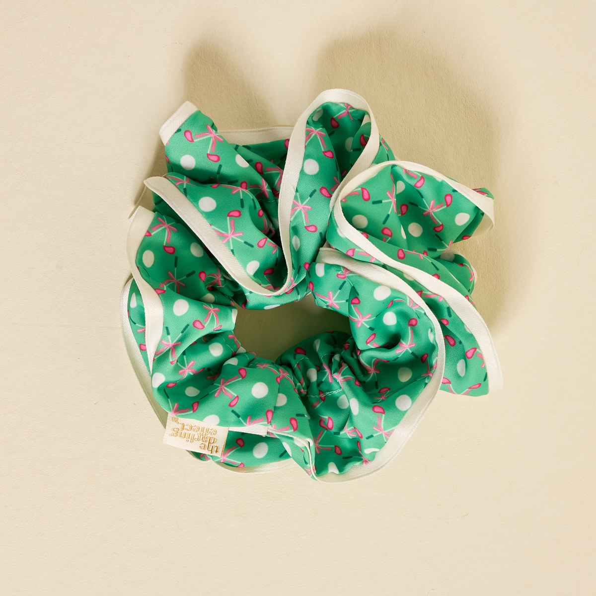 Picture of Ruffle Up Scrunchie-Tee Time