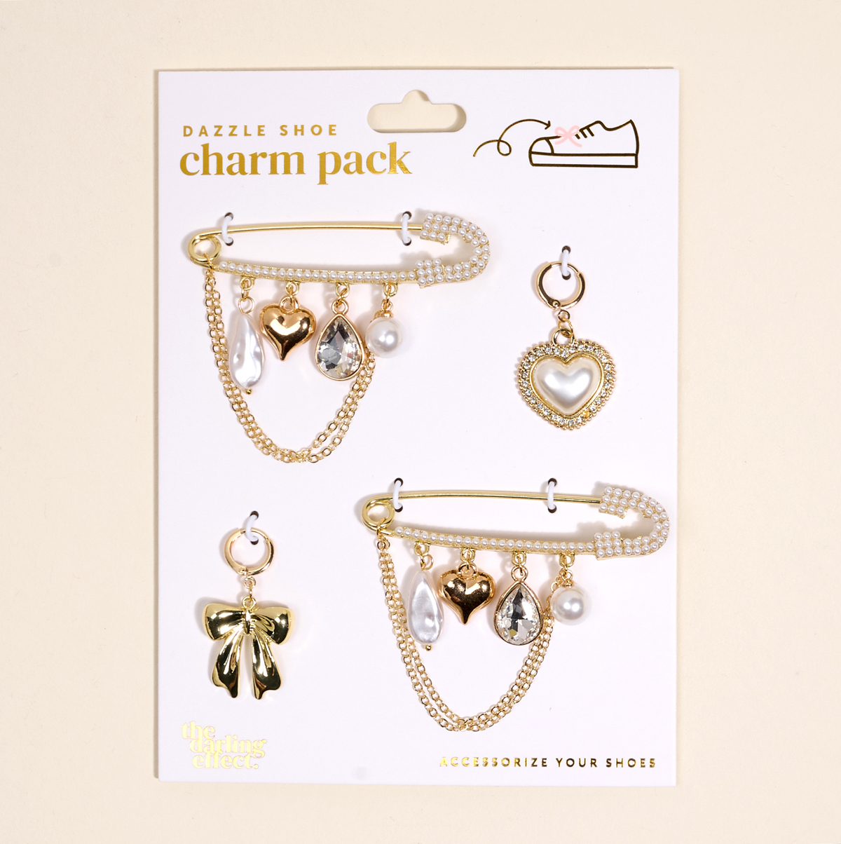 Picture of Dazzle Shoe Charm Pack-Glitz & Glam