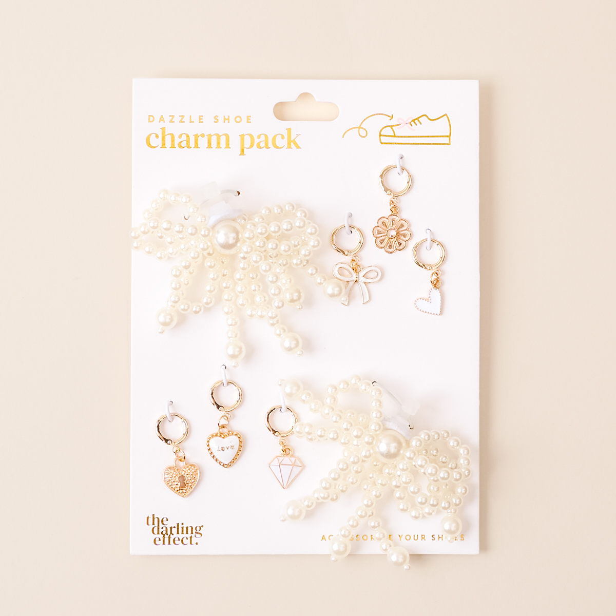 Picture of Dazzle Shoe Charm Pack-Pretty in Pearl