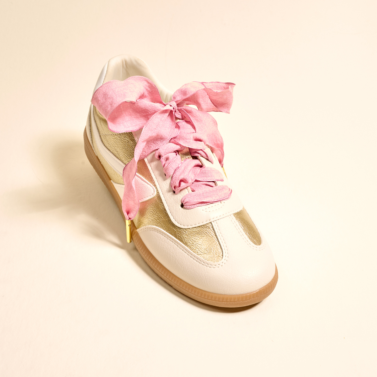 Picture of Step It Up Shoelaces-Frilly Pink