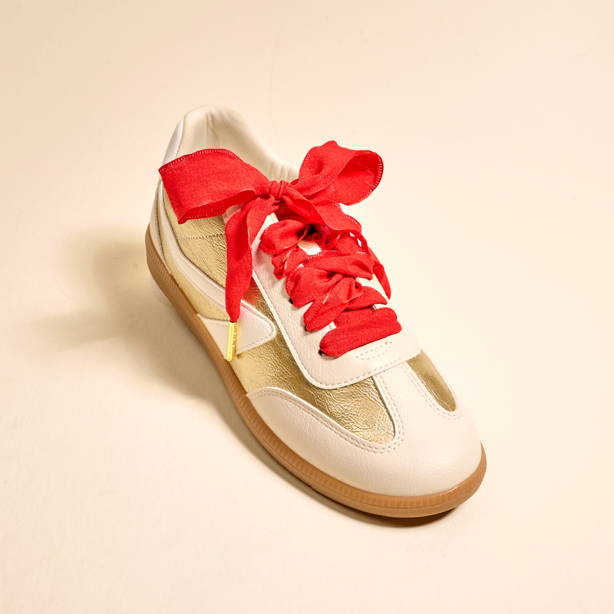 Picture of Step It Up Shoelaces-Frilly Red
