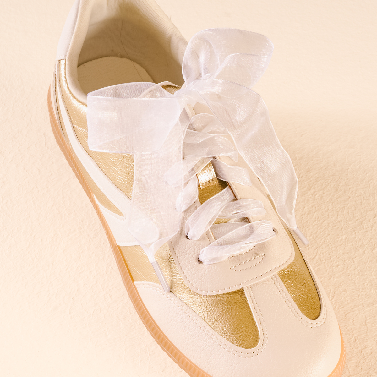 Picture of Step It Up Shoelaces-Sheer White