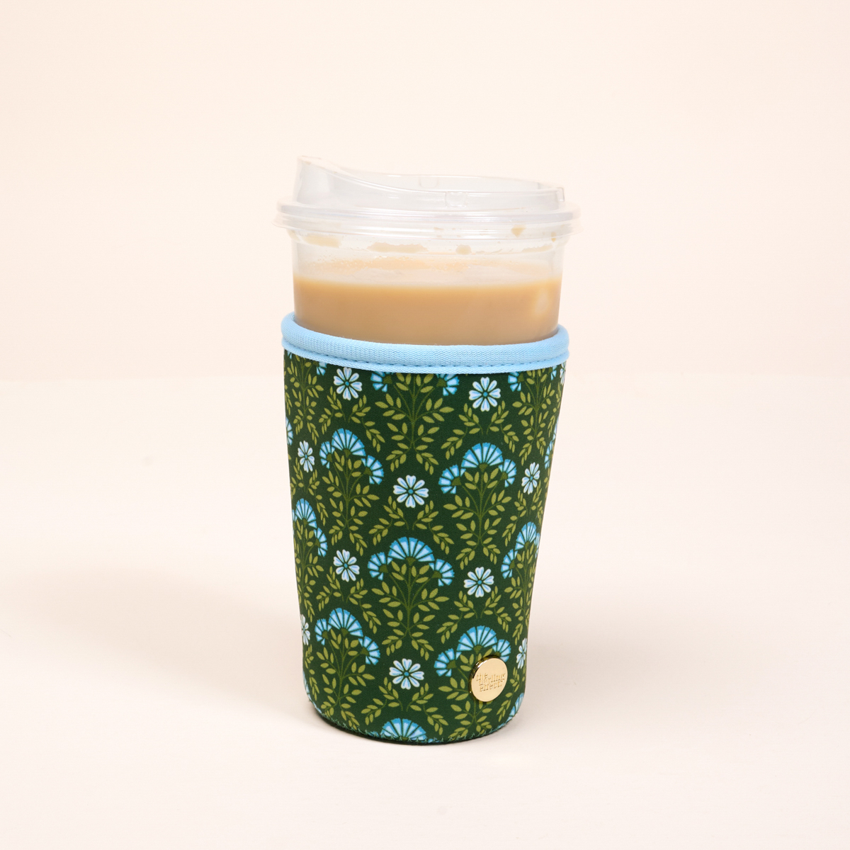 Picture of Sip Savvy Drink Sleeve-Large-Everbloom Forest Gree