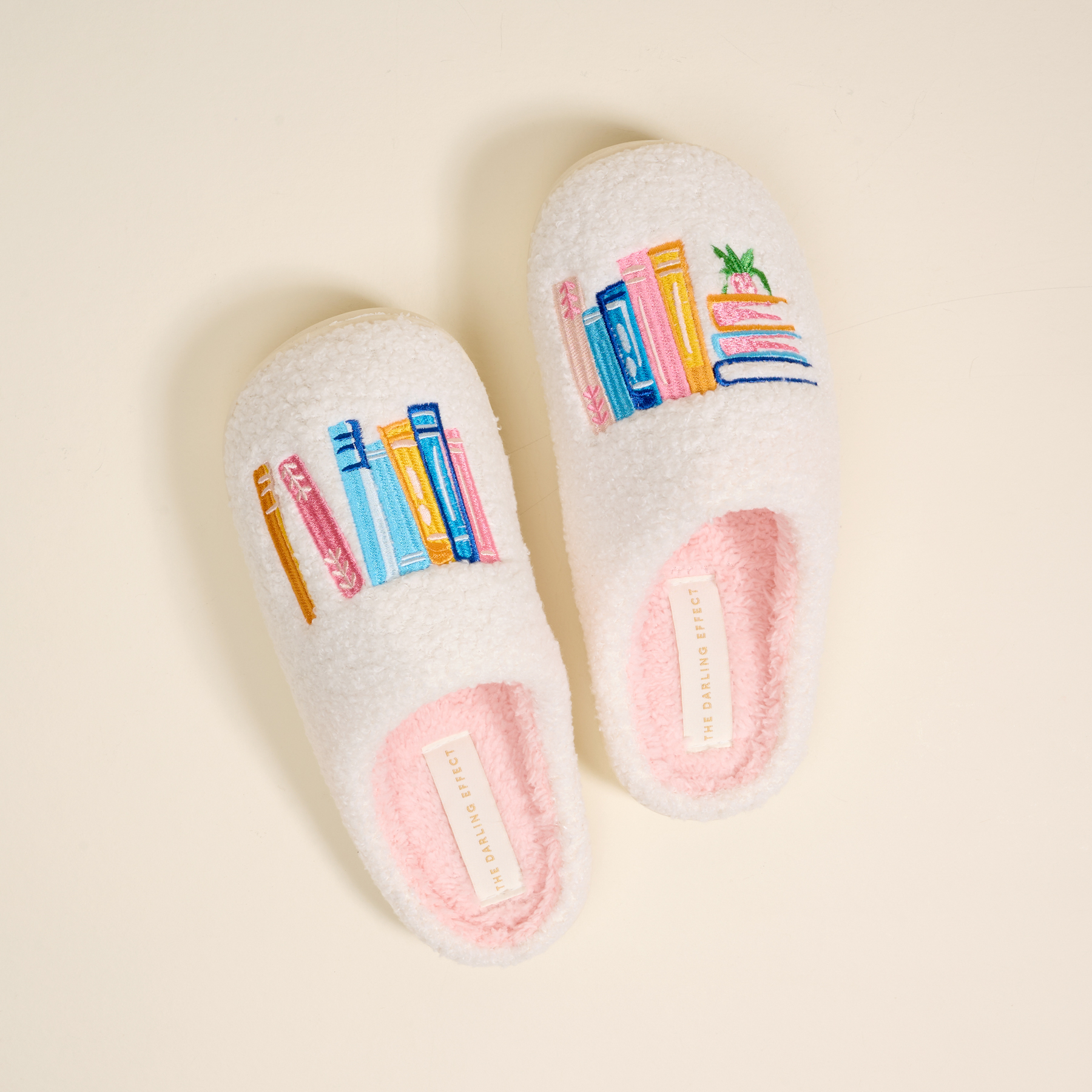 Picture of Fuzzy Slippers-Book Nook S/M